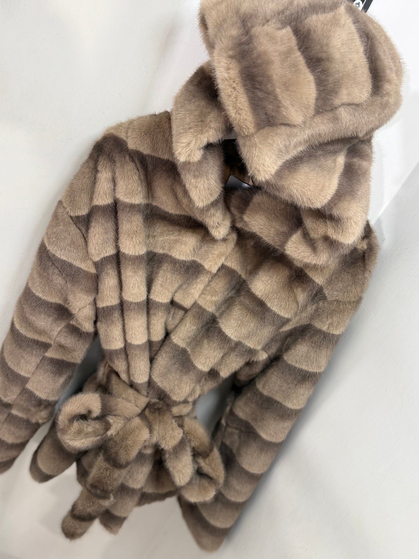 Pelliccia Simons beige