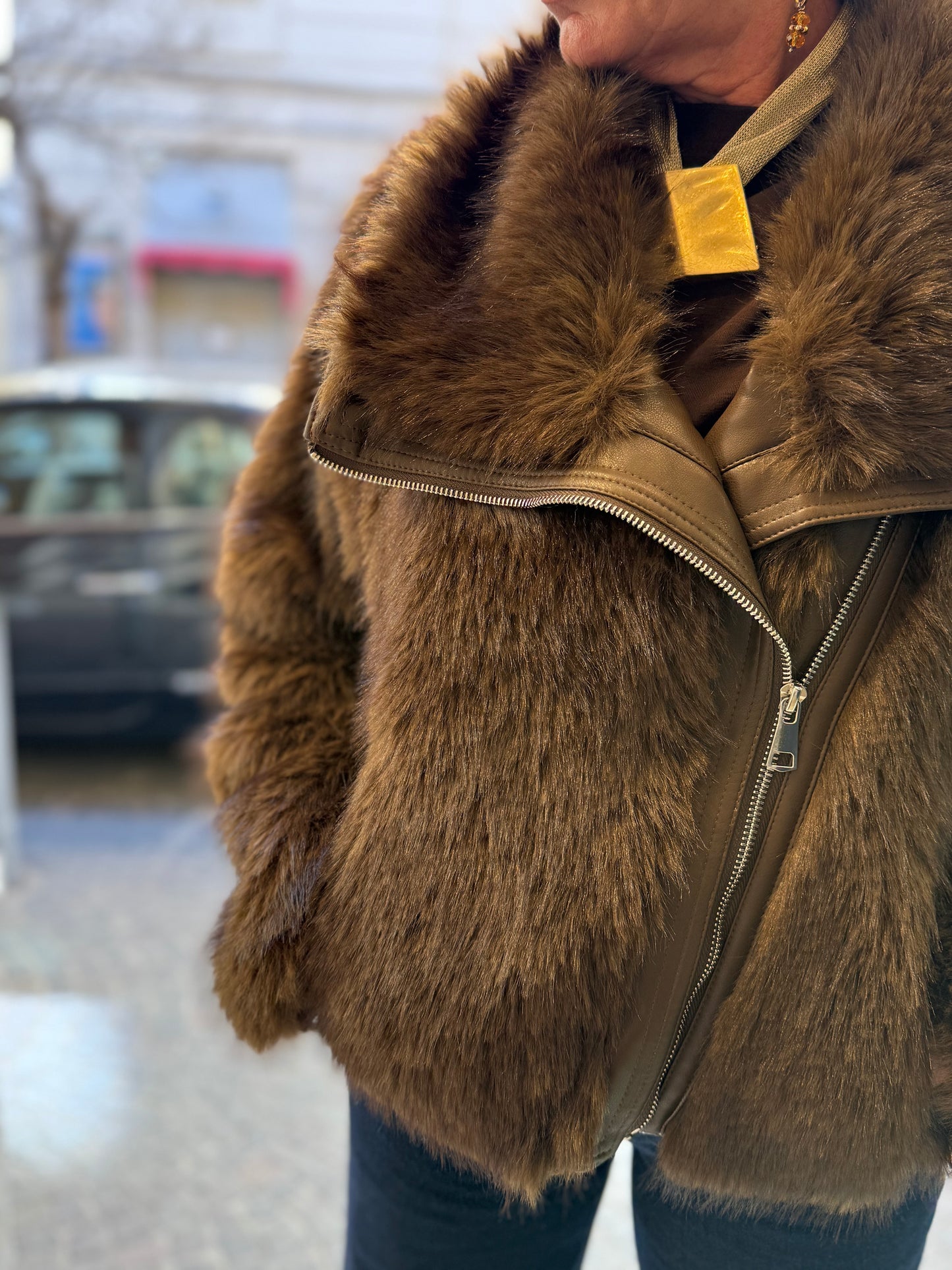Bomber eco - pelle