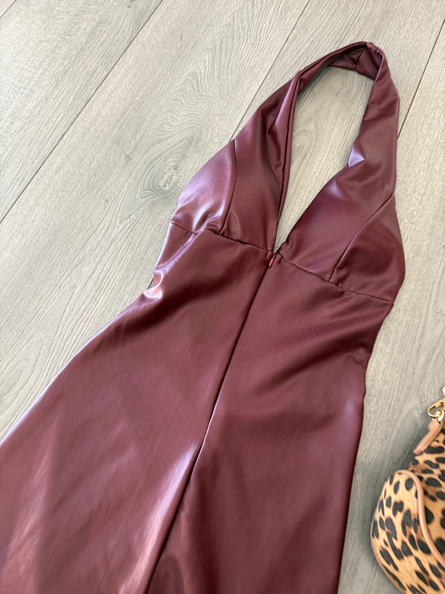 Vestito in pelle