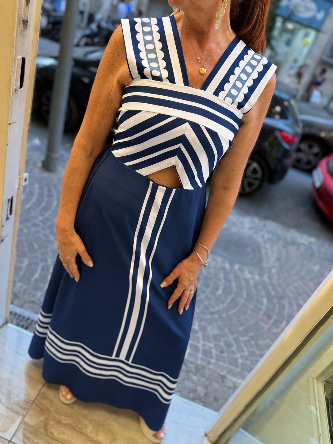 Vestito  antea blu
