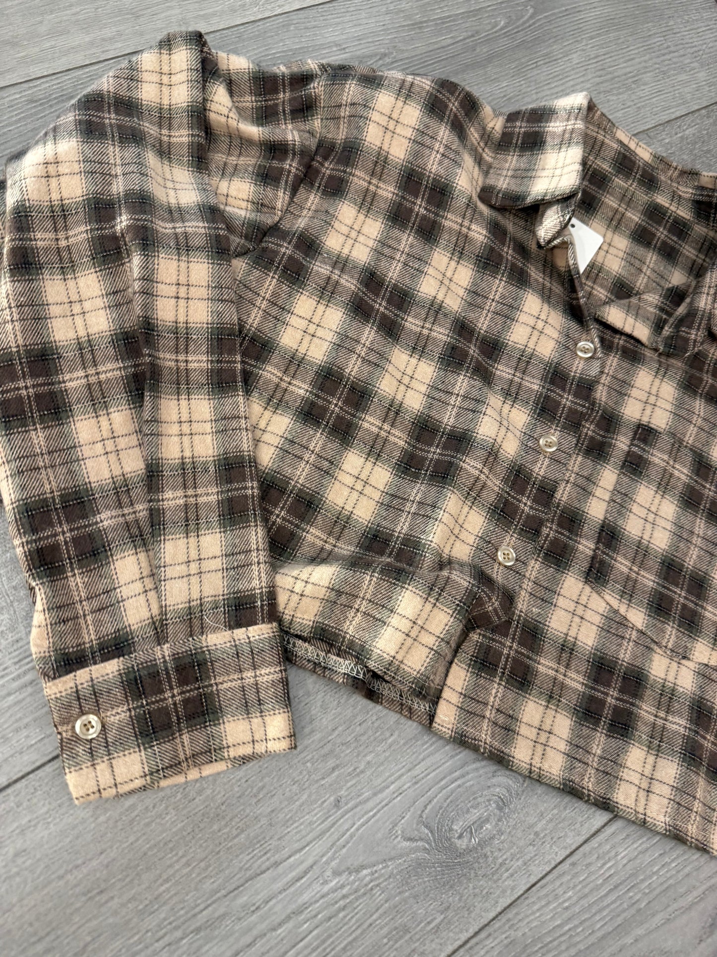 Camicia fantasia corta