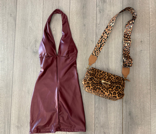 Vestito in pelle