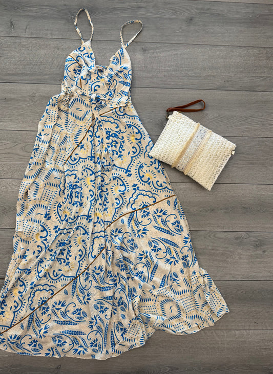 Vestito formentera celeste