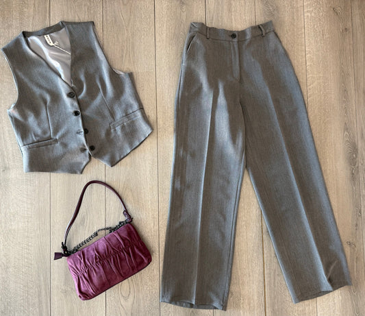 Tailleur back grey
