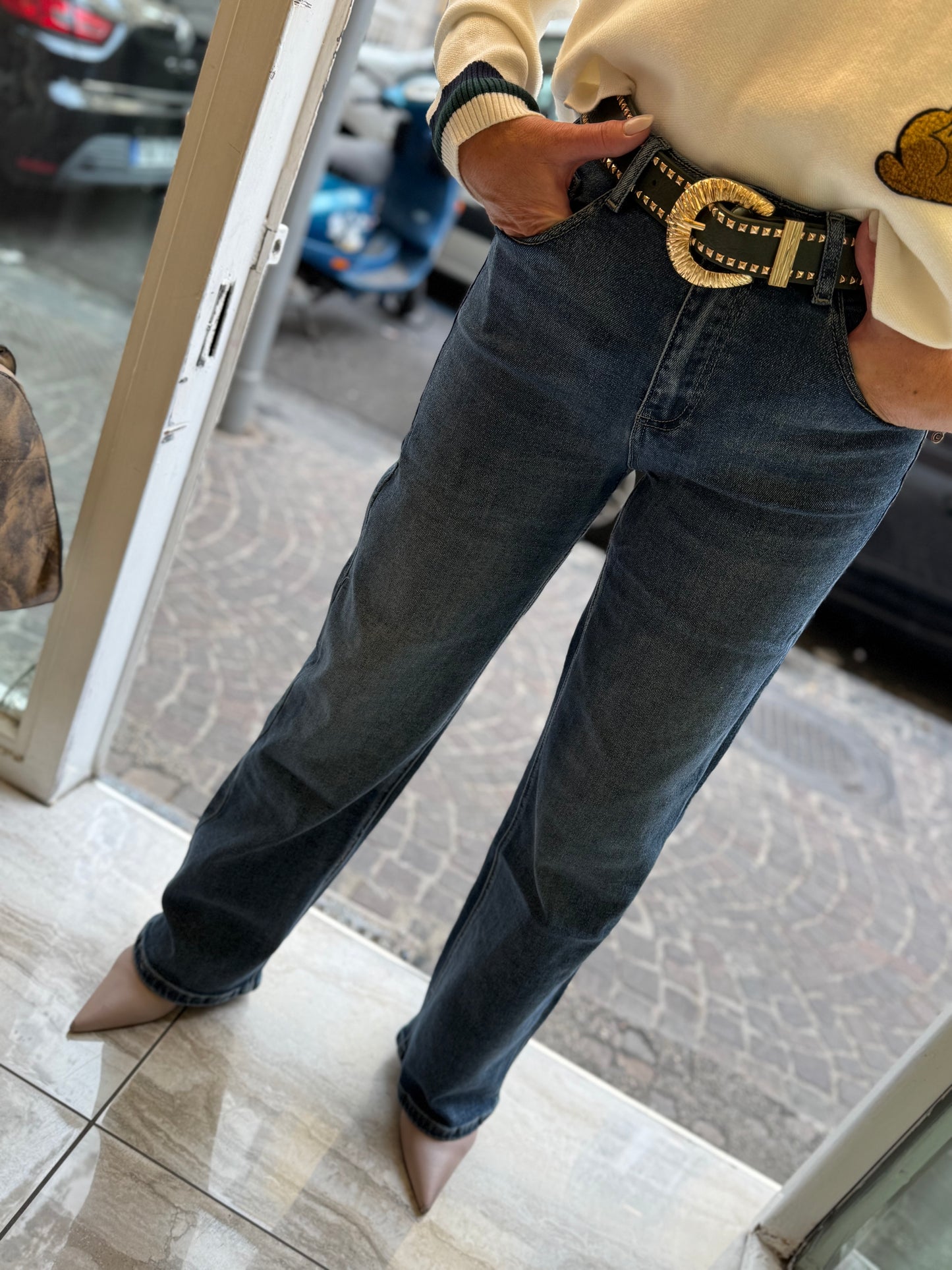 Jeans a palazzo