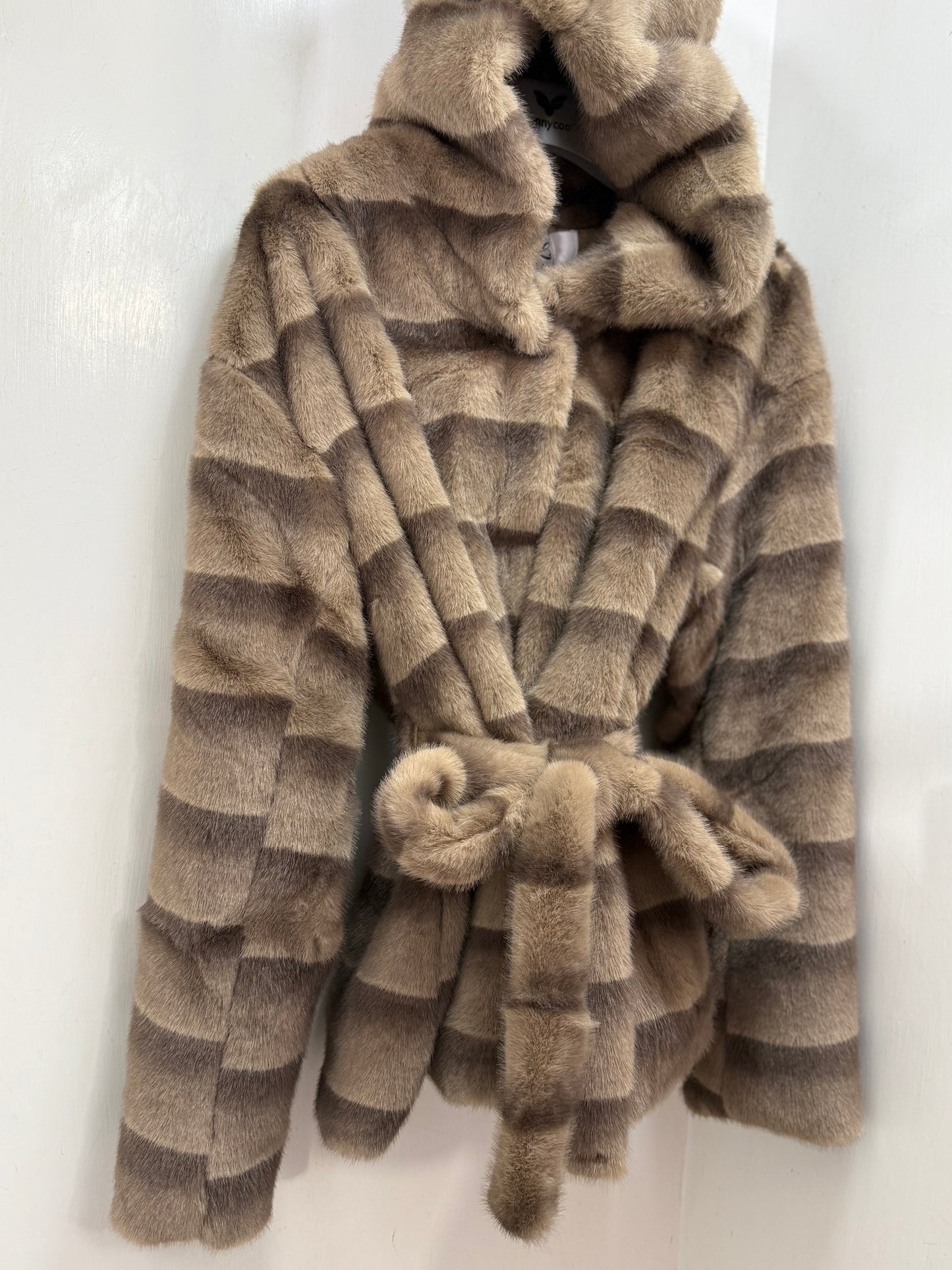 Pelliccia Simons beige