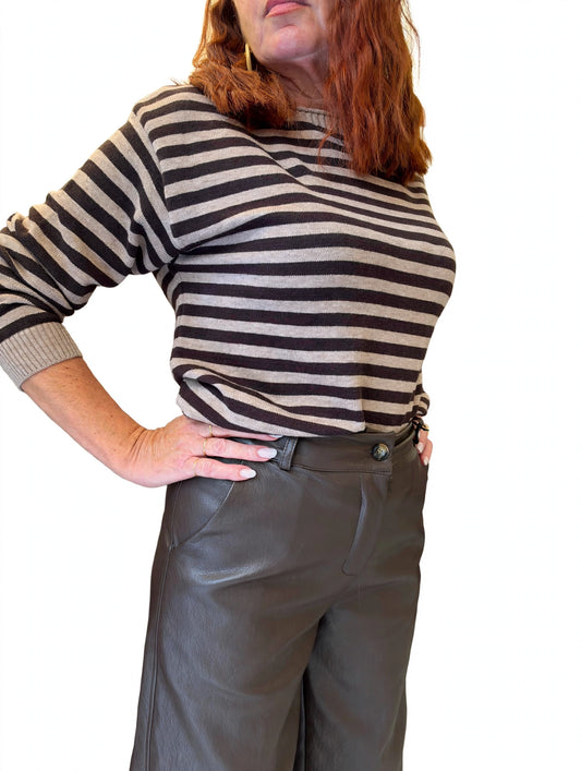 Pull India marrone