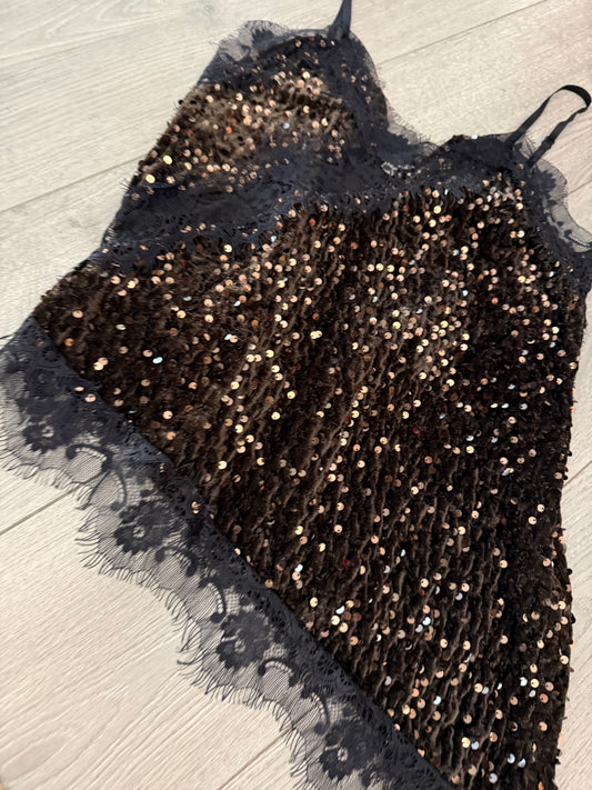 Top paillette